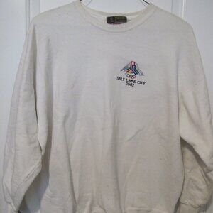 Salt Lake City 2002 Olympic Winter Games Bid Logo Sweatshirt  SIZE XXL